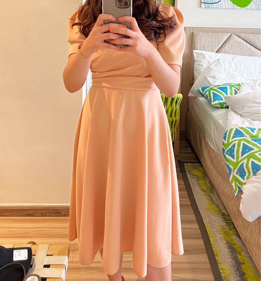 princess polly baby blue dress Women's Church Dresses