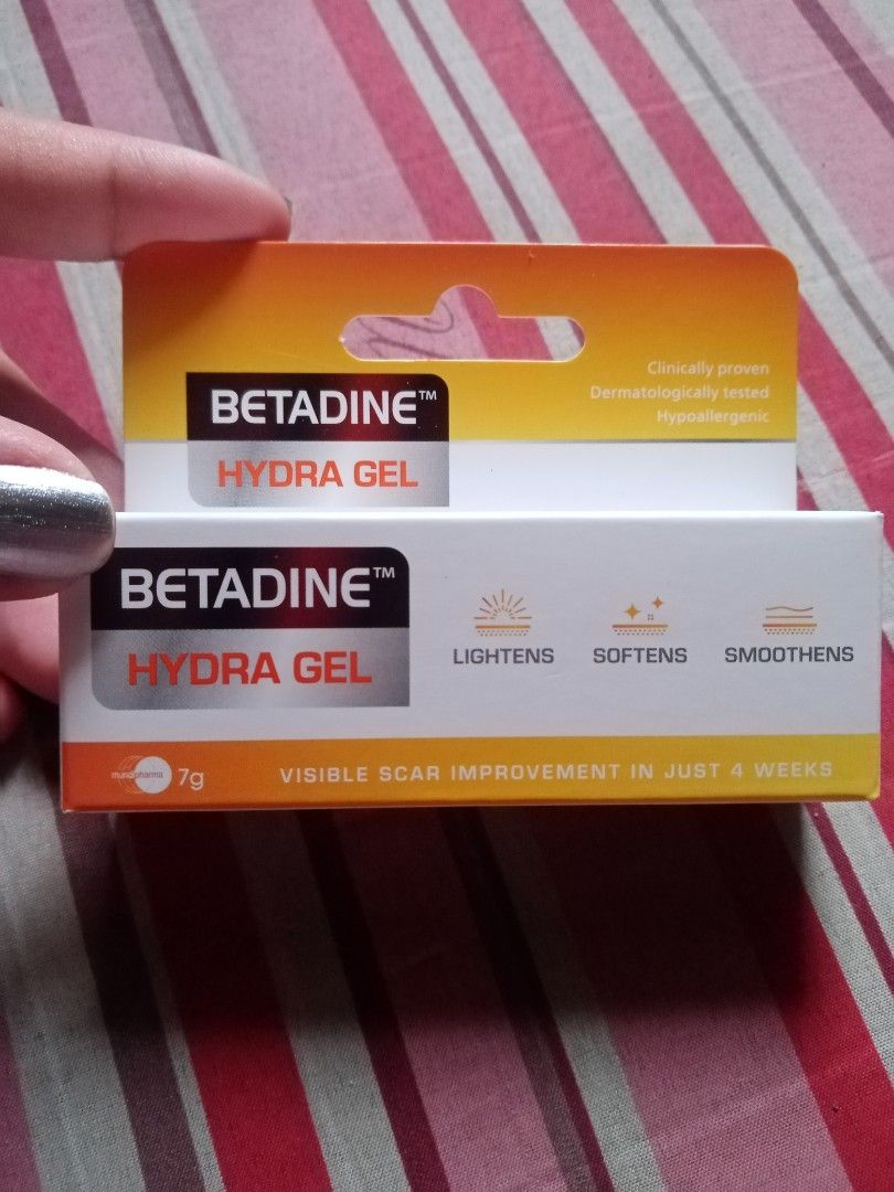 Betadine hydra gel, Beauty & Personal Care, Sanitizers & Disinfectants on  Carousell