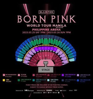 BLACKPINK  ‘BORN PINK’ WORLD TOUR