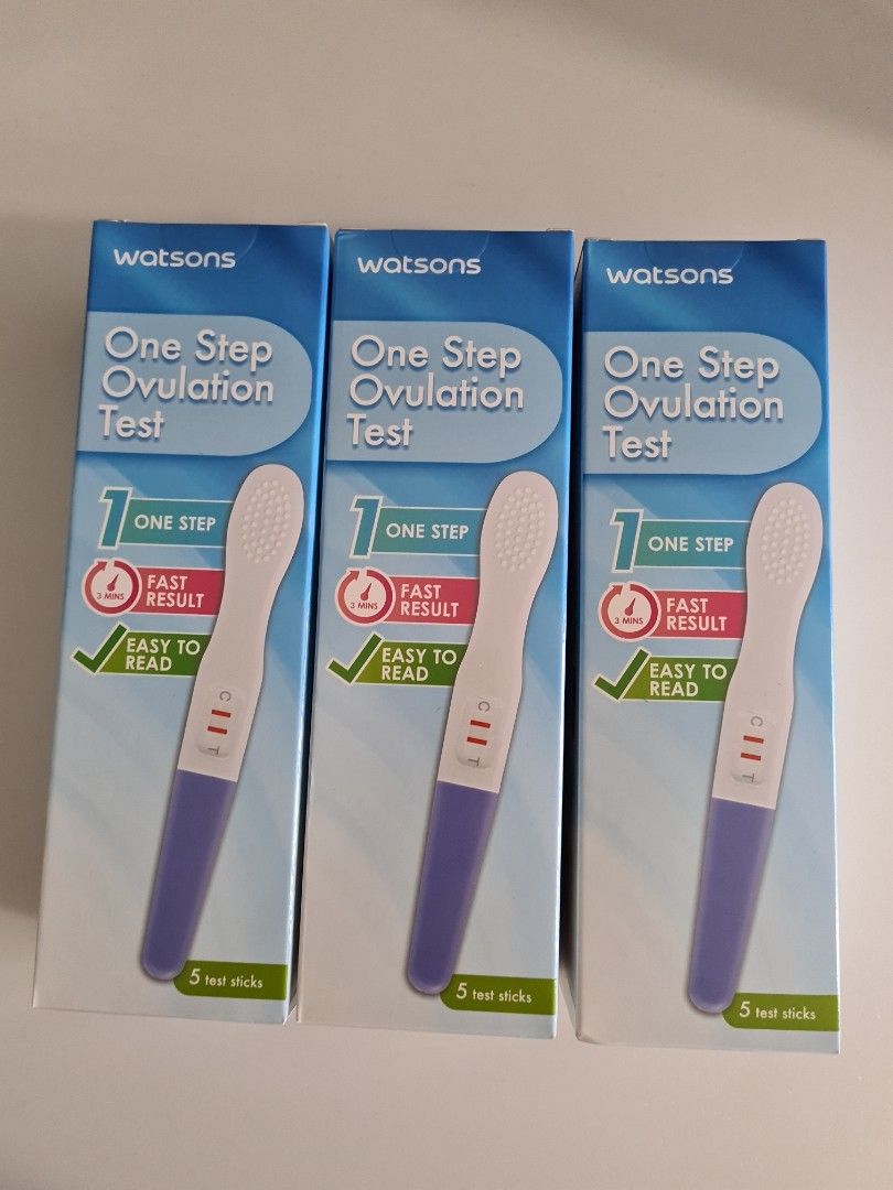 BNIB Watsons One Step Ovulation Test Kit (5 kits per box), Babies