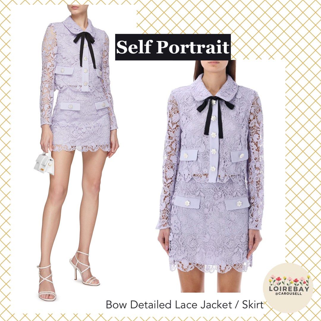 Purple lace deals jacket