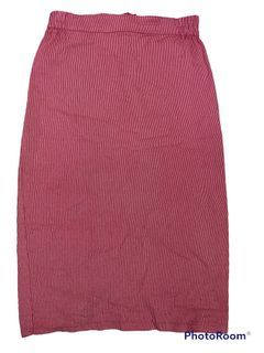 Bodycon Skirt Pink  Line