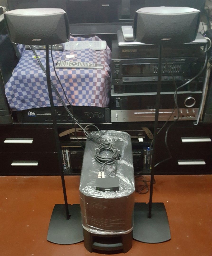 Bose Cinemate Digital Home Theater Speaker System with Stand, Audio