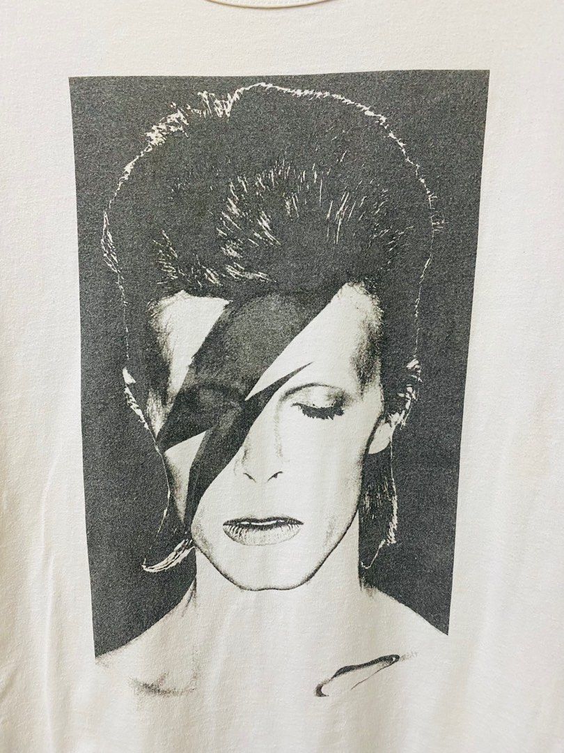 Bowie, Men's Fashion, Tops & Sets, Tshirts & Polo Shirts on Carousell