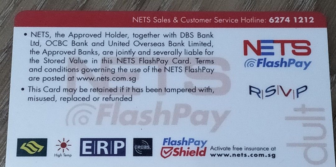 Brand New Nets Flashpay card, Hobbies & Toys, Travel, Travel Essentials
