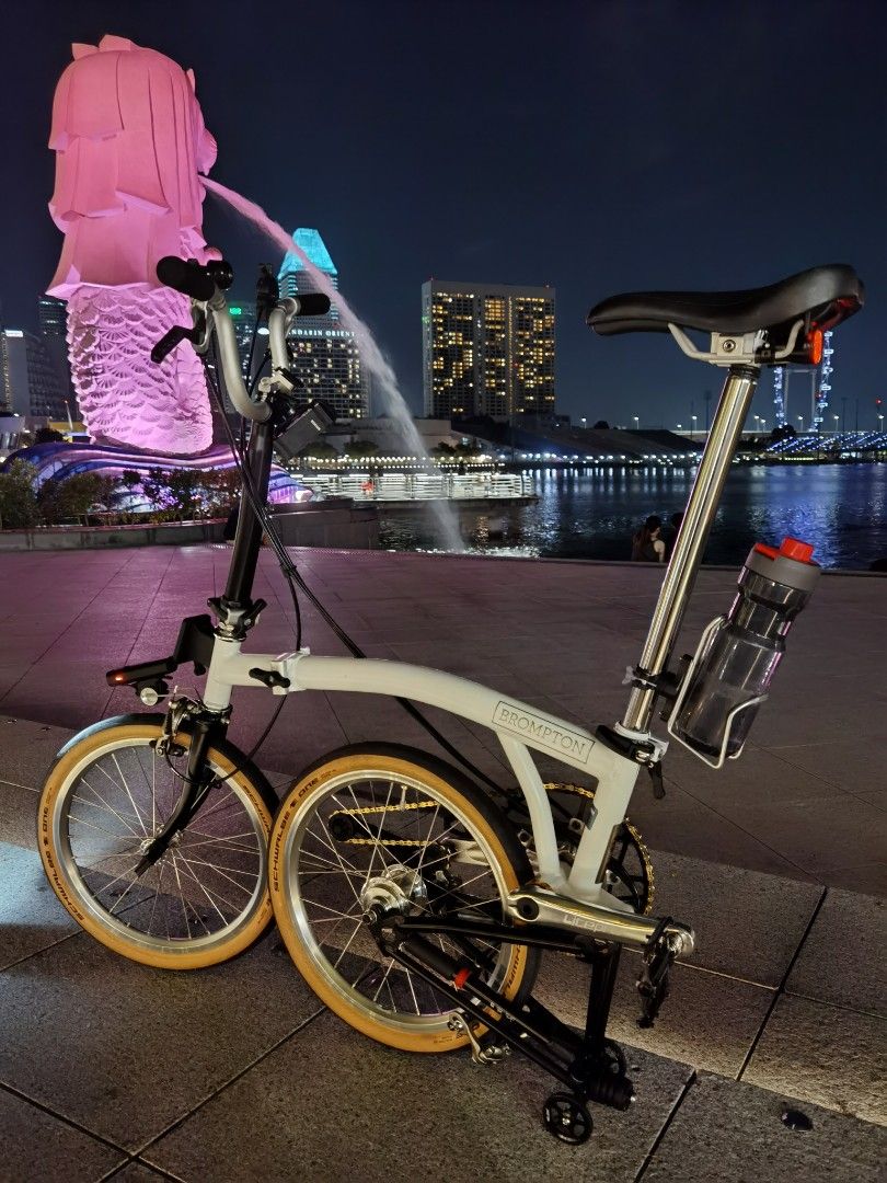 Brompton M6L white & black (Panda), Sports Equipment