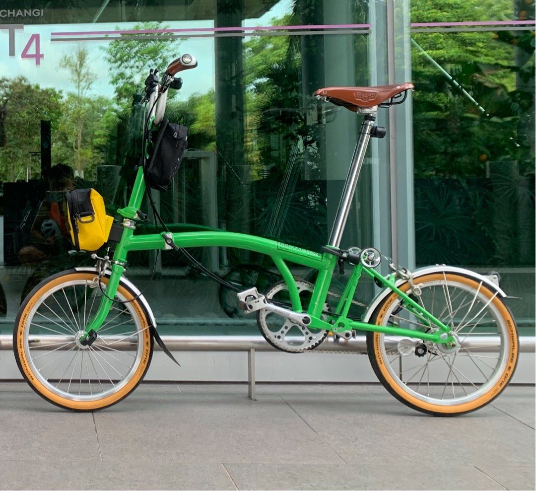 Brompton Rare Apple Green M3L