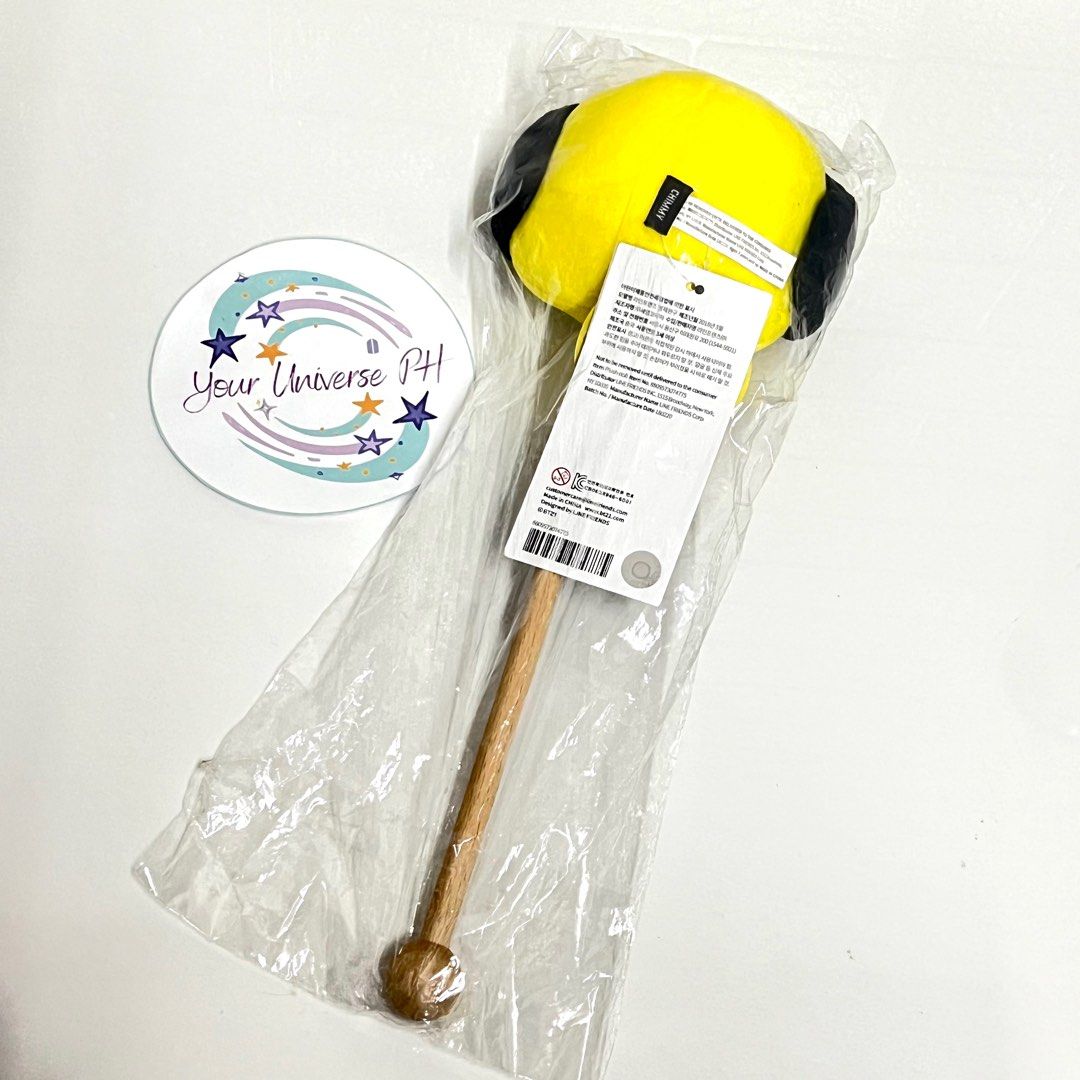 BT21 Chimmy Plush Massage Stick, Hobbies & Toys, Memorabilia