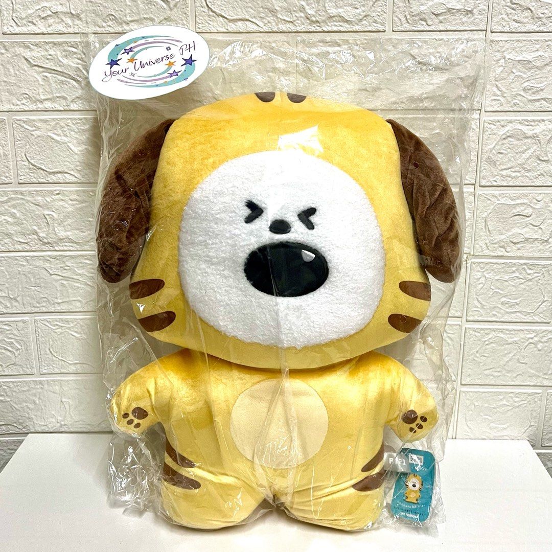 BT21 Chimmy Tiger Large Tatton, Hobbies & Toys, Memorabilia & Collectibles,  K-Wave on Carousell