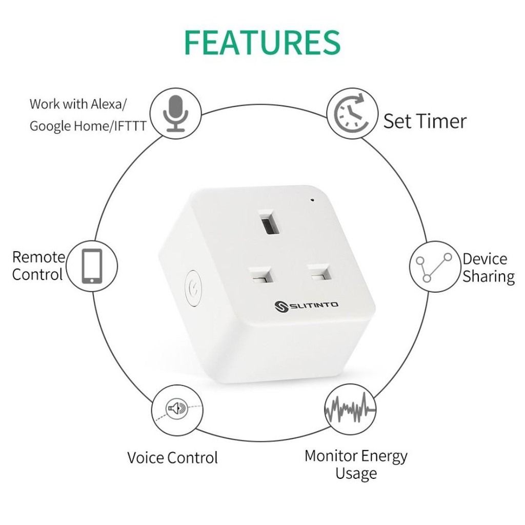 Slitinto wifi best sale smart plug