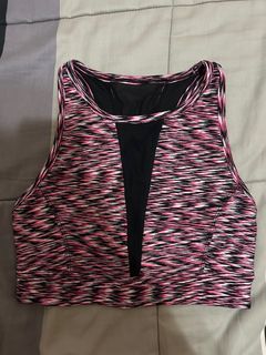 Calvin Klein Sports Bra Pink and Black