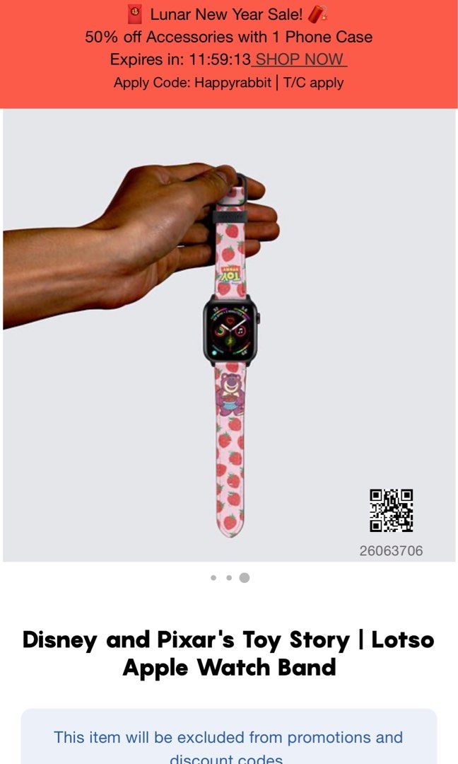 Casetify disney apple watch clearance band