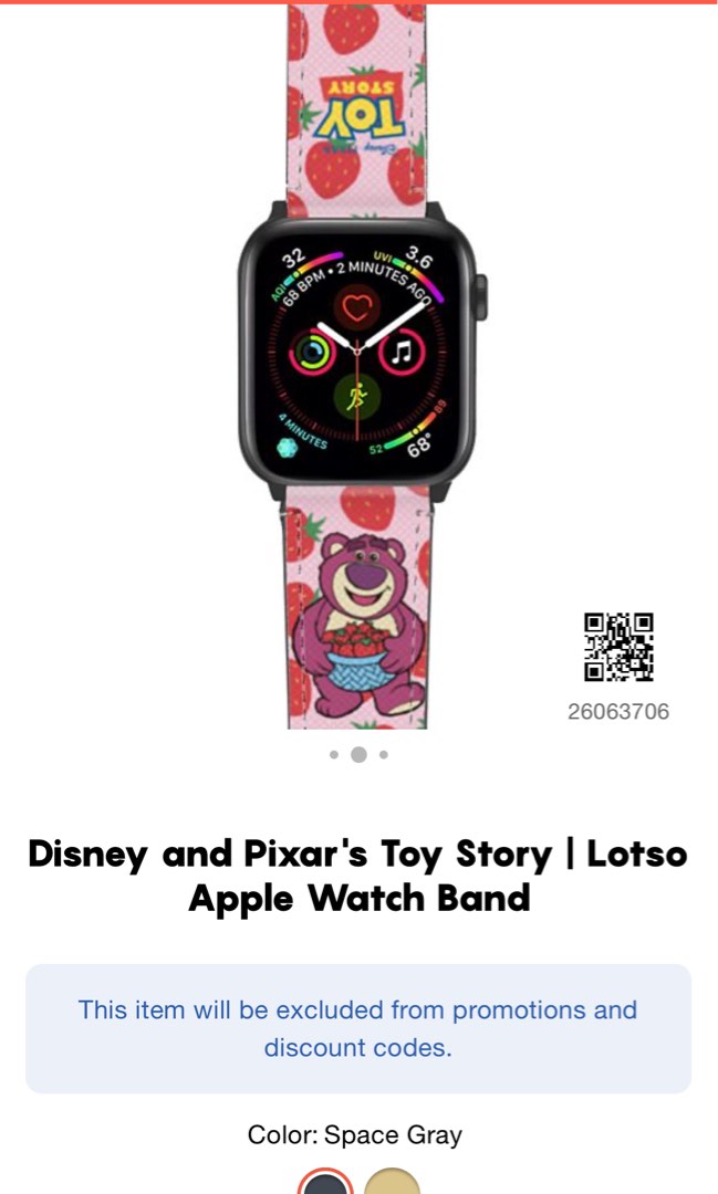 Casetify disney apple watch band discount