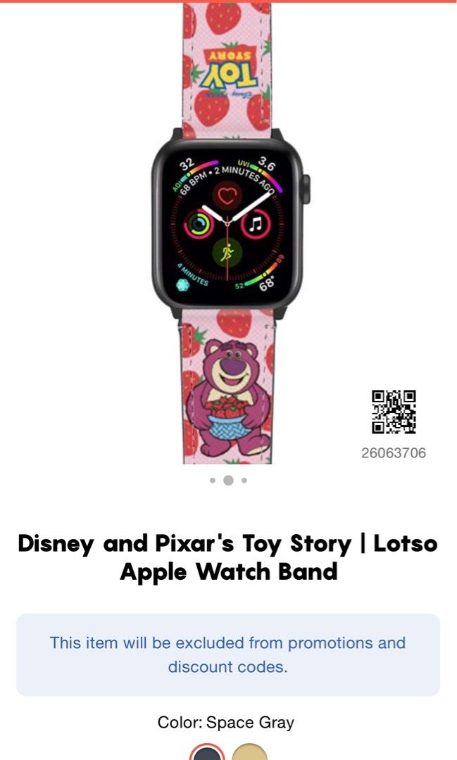 Casetify disney apple watch band hot sale