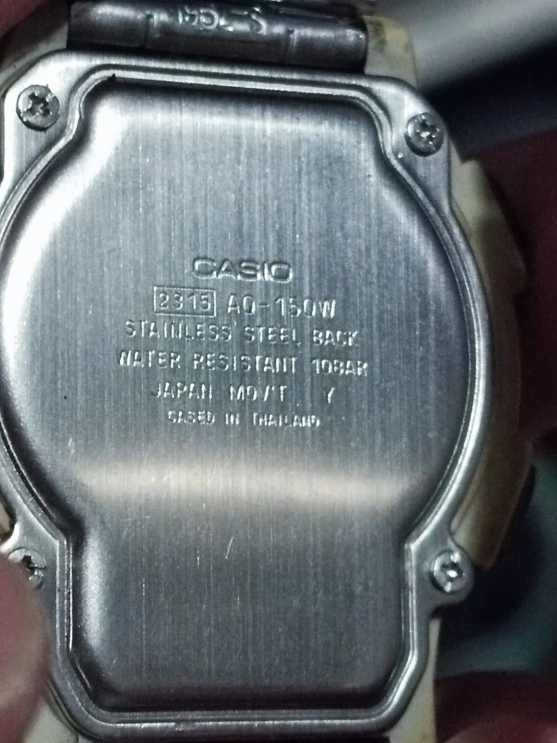 Casio aq150w hotsell