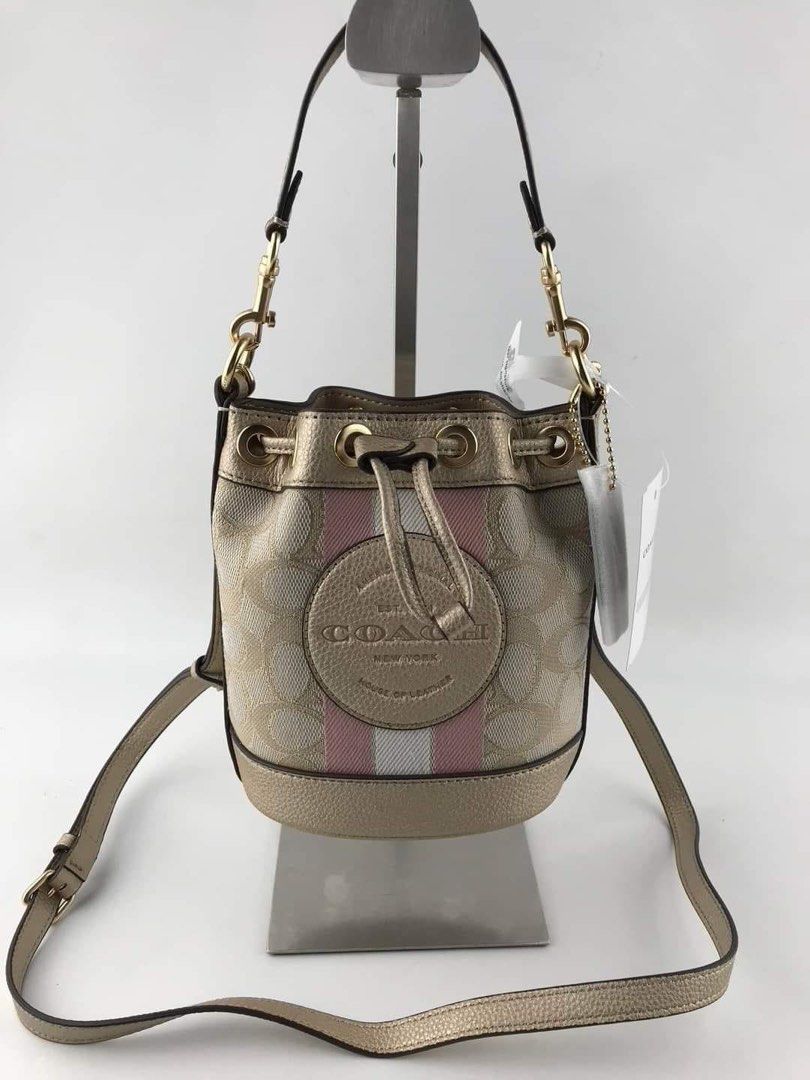 CCH DEMSEY SMALL BUCKET (Category: Luxury Bags & Wallets) located in Batangas. Submitted by Aki.s_Cart (Listing ID 1211997631, Image 3). Description: CCH Demsey Small Bucket 25x19x11cm P2,000 + sf Actual photo.