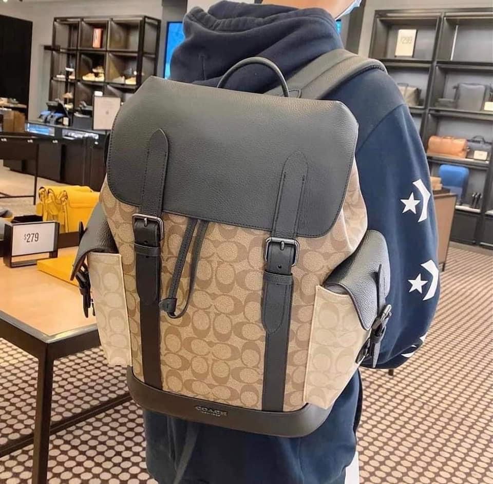 Coach men's hudson backpack sales