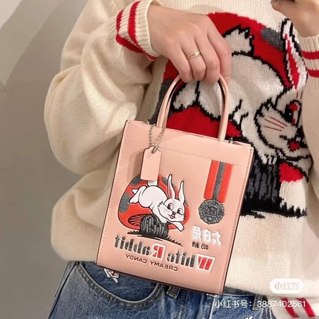 CCH MINI CASHIN X RABBIT (Category: Luxury Bags & Wallets) located in Batangas. Submitted by Aki.s_Cart (Listing ID 1212024569, Image 2). Description: CCH Mini Cashin x Rabbit 17*14*7 cm P2,200 + sf Actual photo.