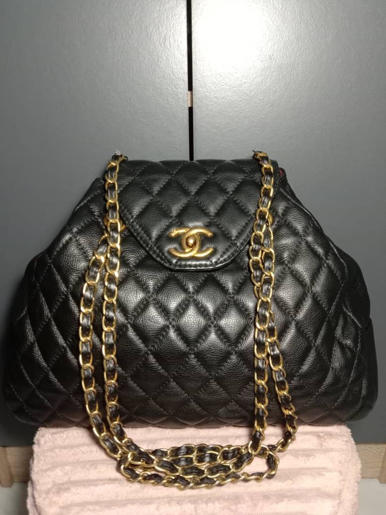 Chanel Rare Vintage Triangle Flap Bag