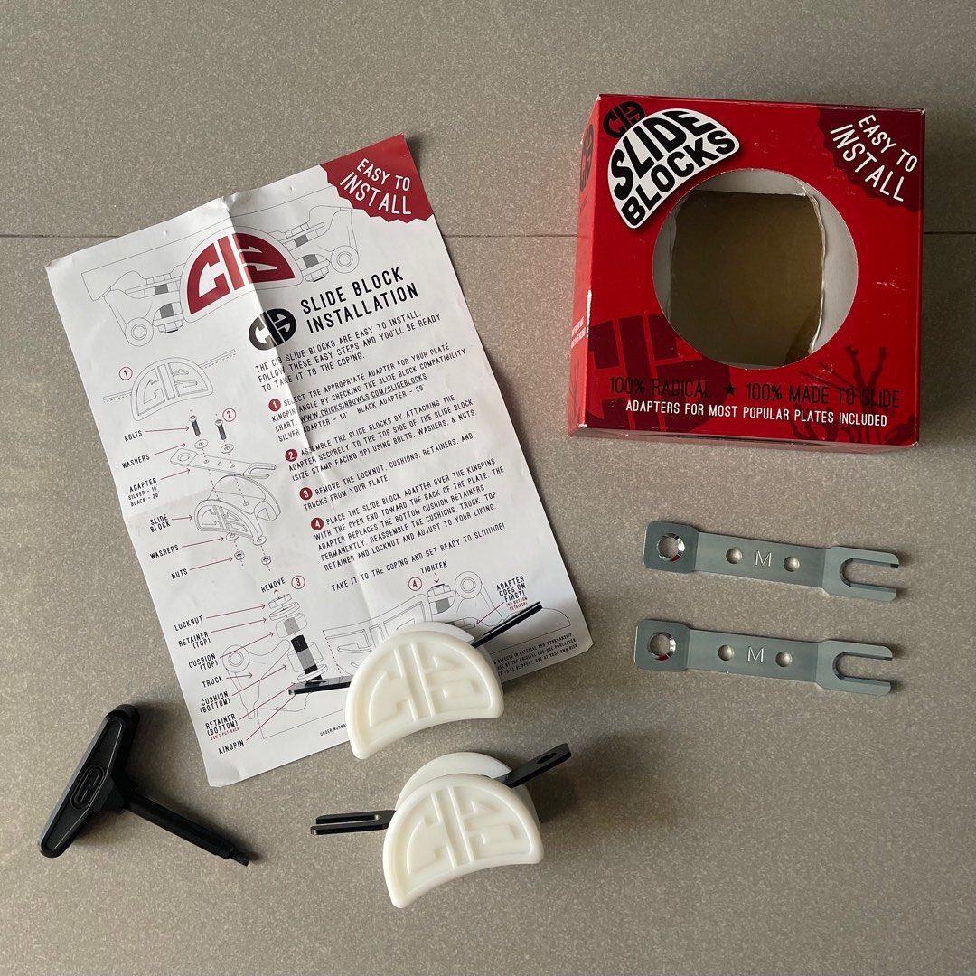 CIB Slide Blocks/Grind Blocks (Medium), Sports Equipment, Sports