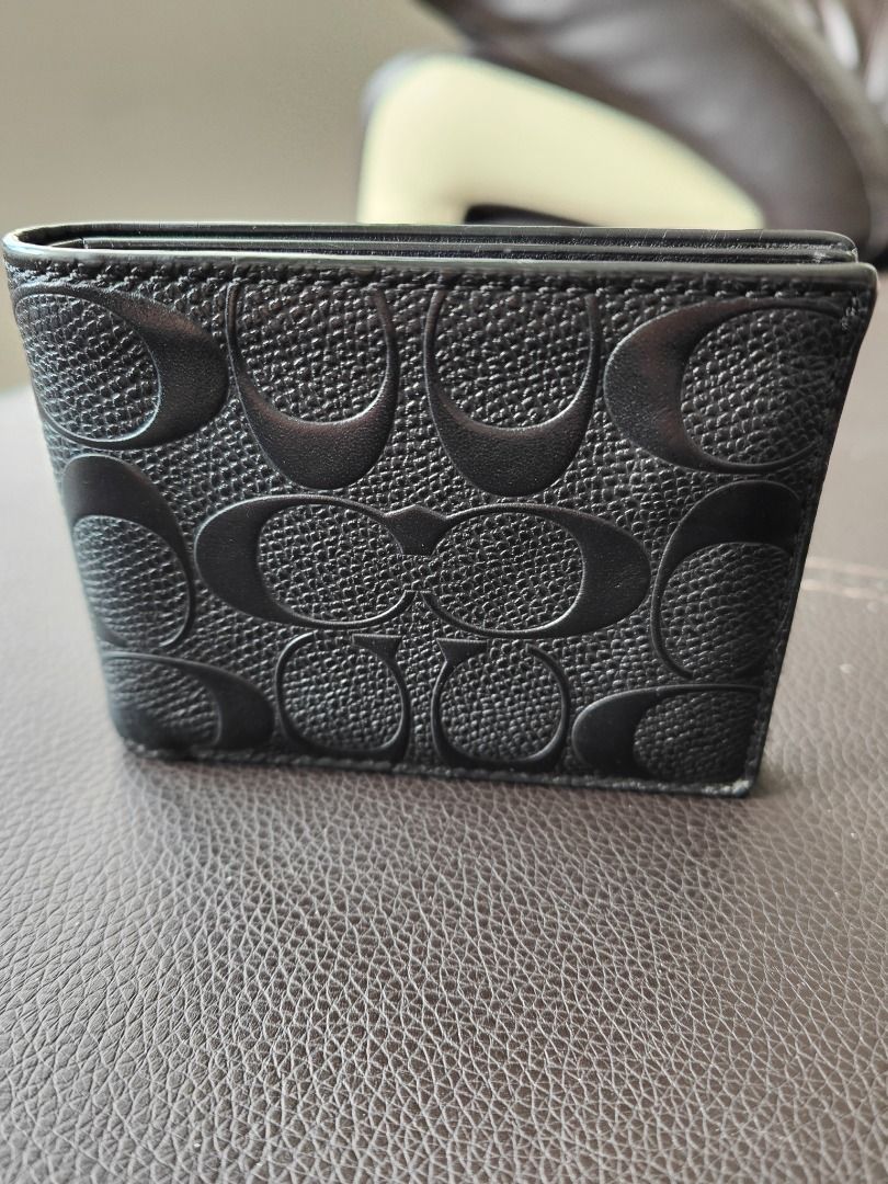 Coach Signature Slim Billfold Original