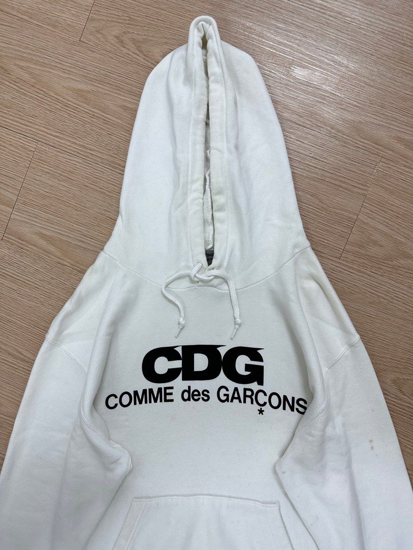 Comme des Garcons Spell Out Hoodie