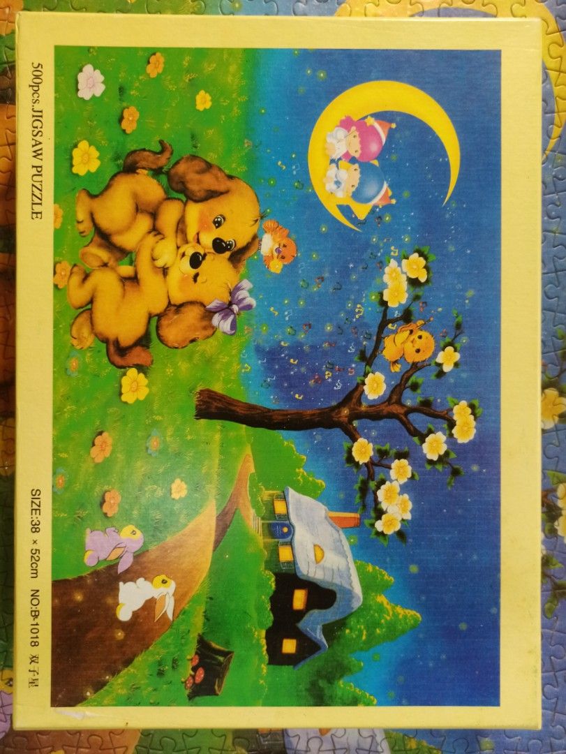 completed 500 pieces jigsaw puzzle, Furniture & Home Living, Home Decor