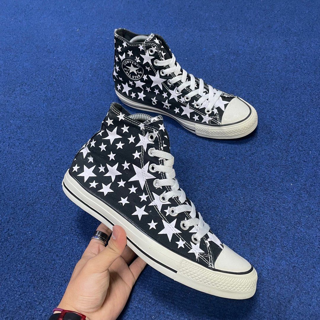Converse big star shop print