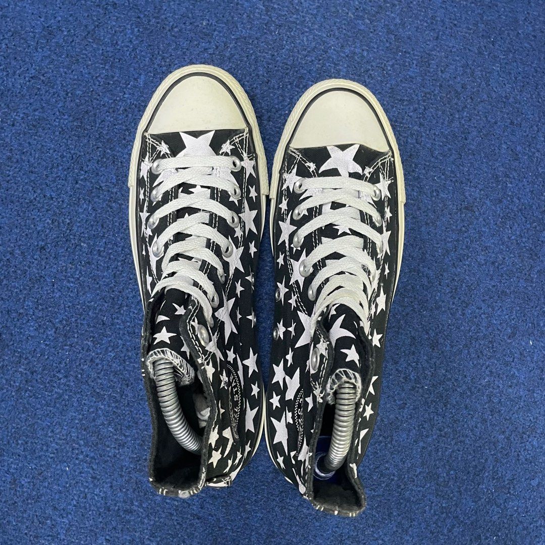 Converse big star shop print