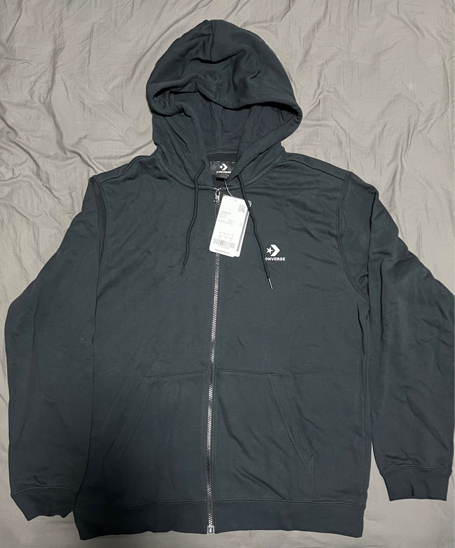 Mens converse sale zip hoodie