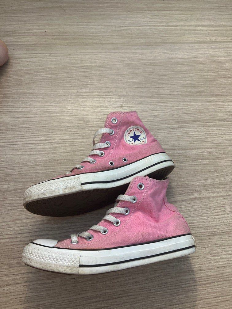 All pink converse hotsell shoes