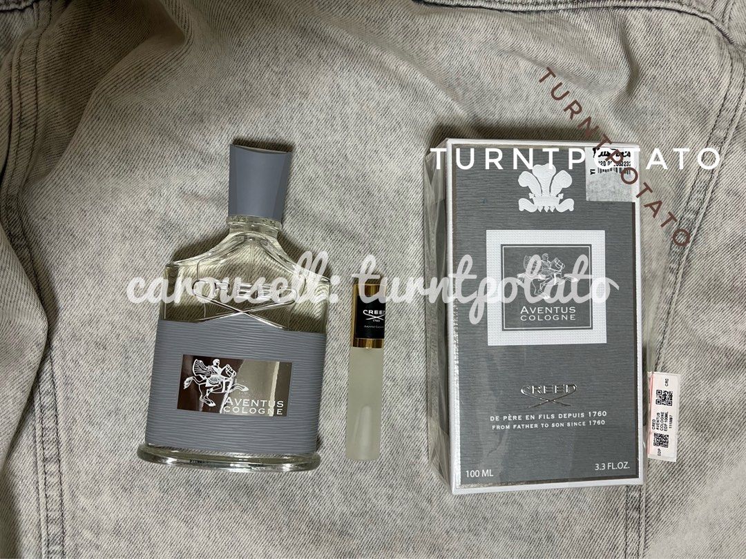 Creed Aventus Cologne 10ml DECANT, Beauty & Personal Care, Fragrance
