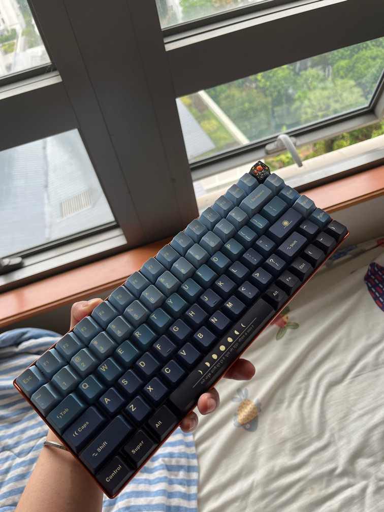 75 Custom Mechanical Keyboard (Creamy Thocks), Computers & Tech, Parts