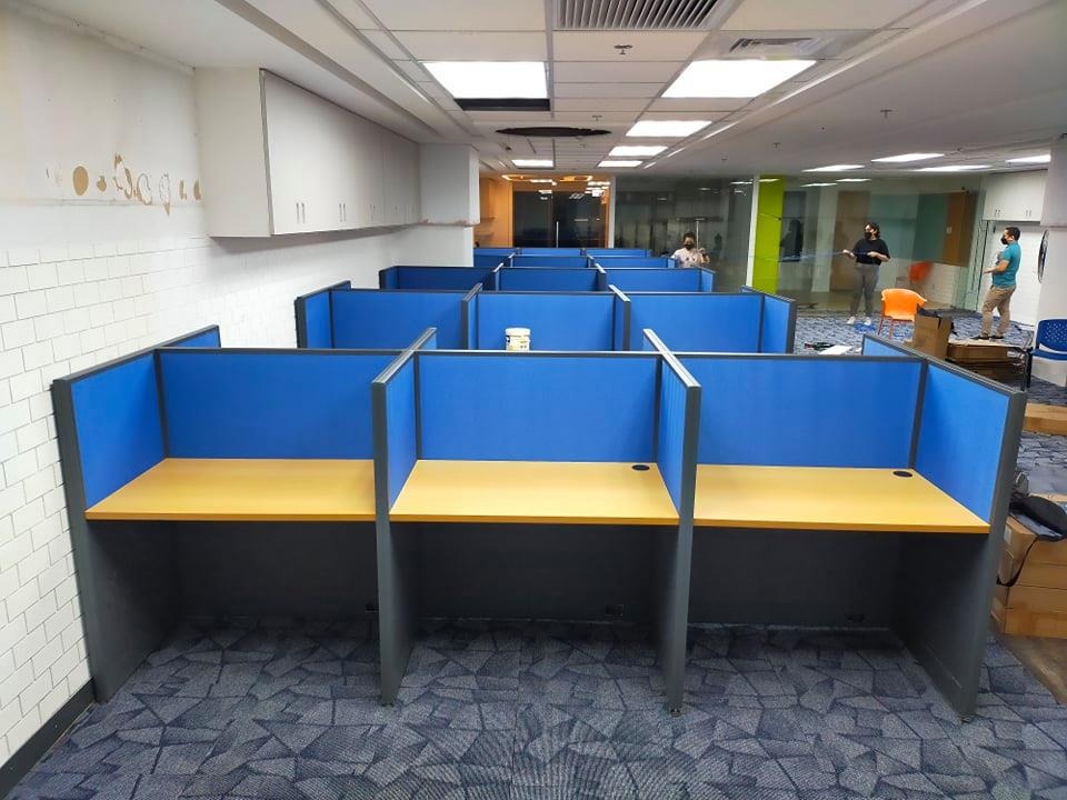 Customized office partition, Modular workstation cubicle, Furniture