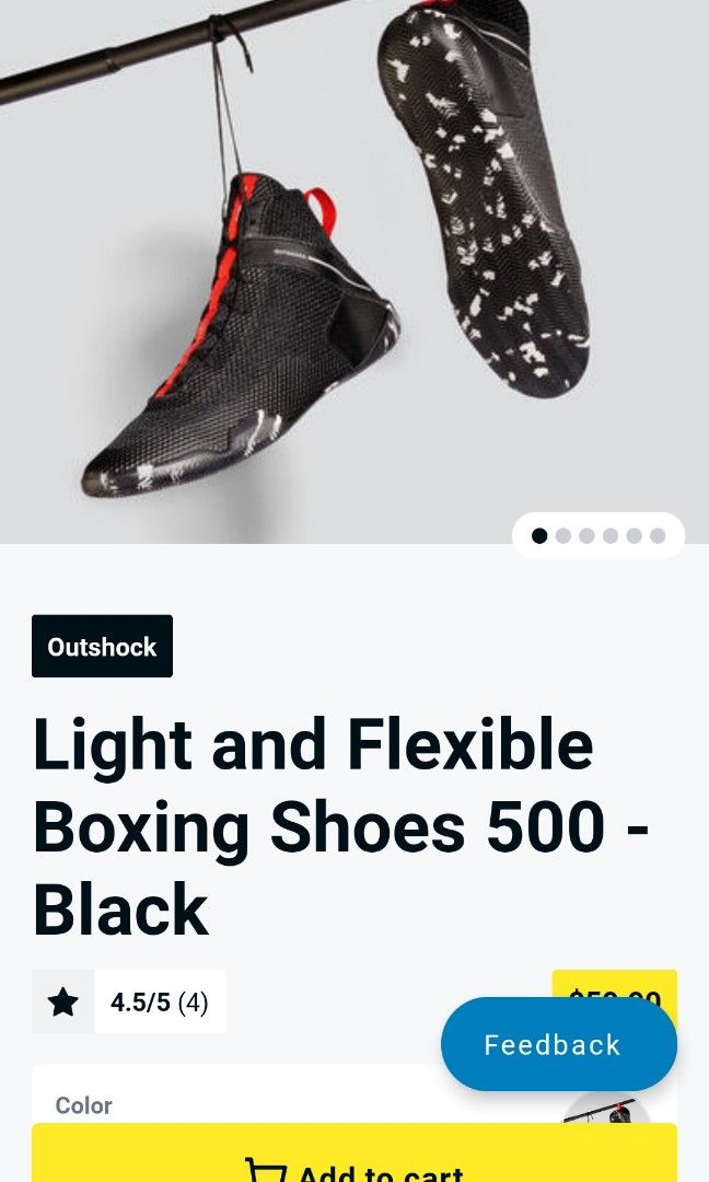 Decathlon Boxing Shoes, Men's Fashion, Footwear, Sneakers on Carousell