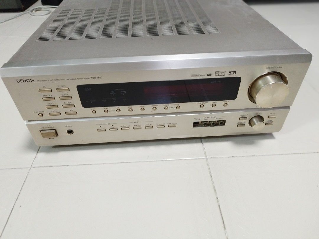 Denon AVR1802 AV amp home theater surround receiver audio amplifier