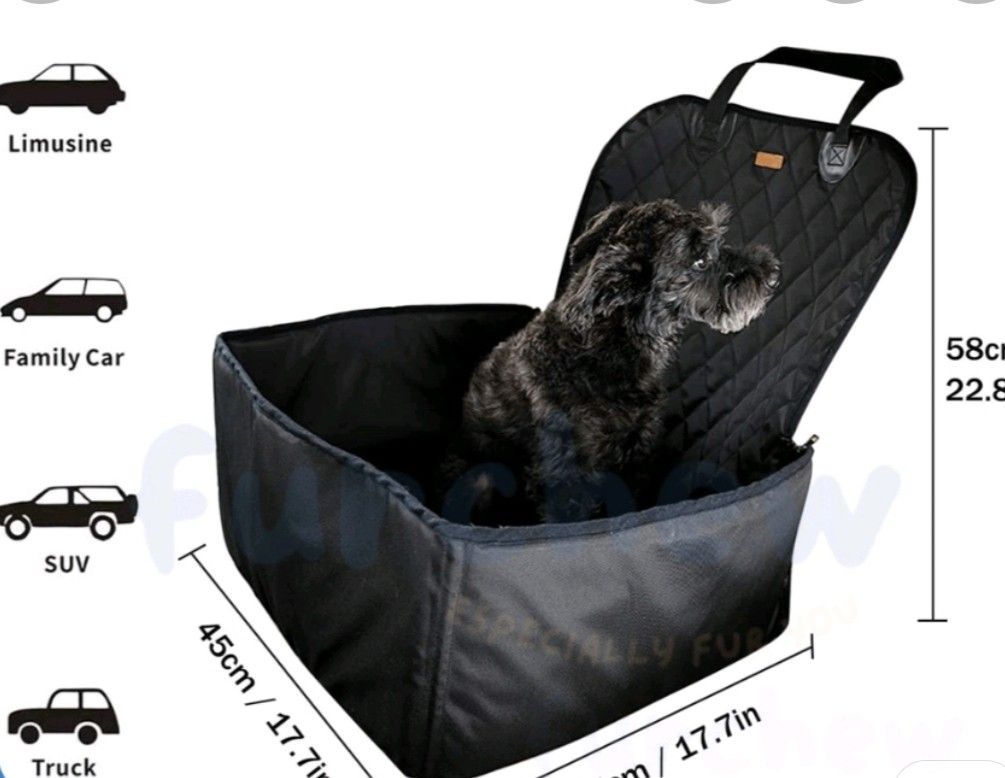 DogLemi Premium 2 in 1 Single Car Seat Kennel Cover Pet Supplies