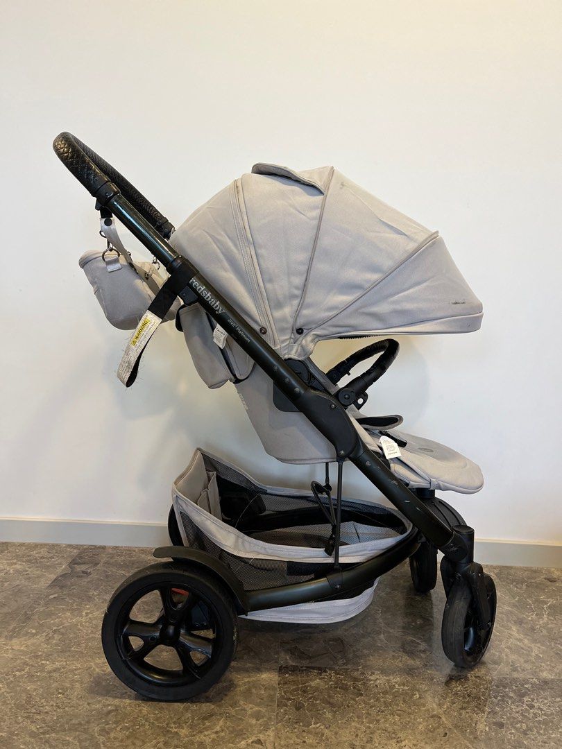 Double pram JIVE Platinum made in Australia Babies Kids