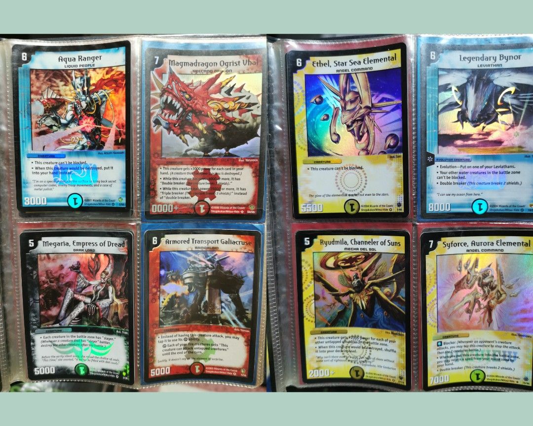 Duel Master Rare Cards Collection, Hobbies & Toys, Toys & Games on Carousell