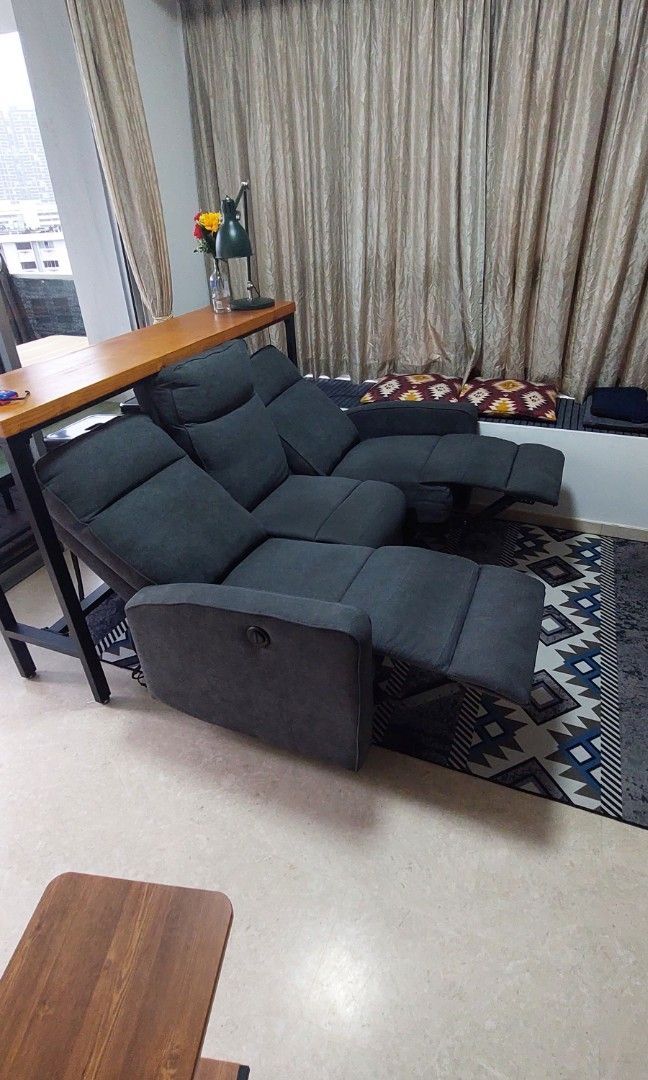 Electronic Recliner Sofa (incl. org. Transport with a 50 / 50 cost