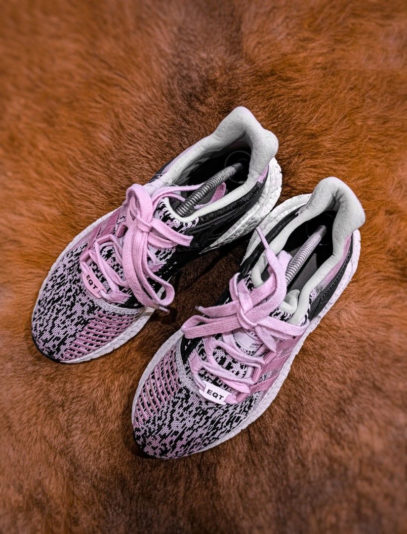 EQT Support 93 17 Pink Glitch Men s Fashion Footwear Sneakers