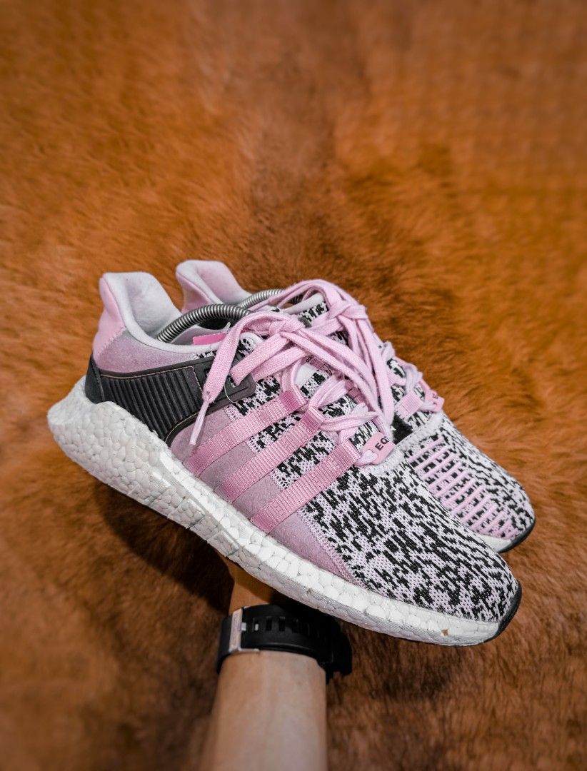 Eqt support 93/17 glitch pink black deals
