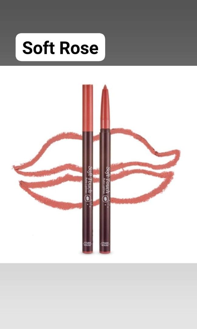 ETUDE HOUSE SOFT TOUCH AUTO LIP LINER, Beauty & Personal Care, Face