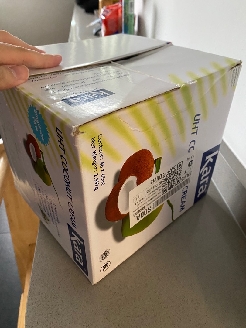 (Expired 27/01/23) Kara coconut cream, Food & Drinks, Packaged