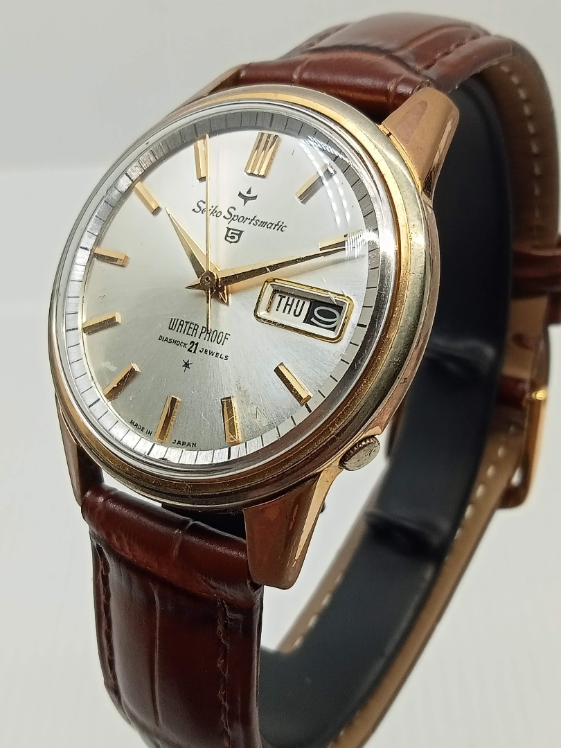 Birthday Watch! July 1964 Seiko 5 Cal 410 Sportsmatic DAINI Gold Filled ...