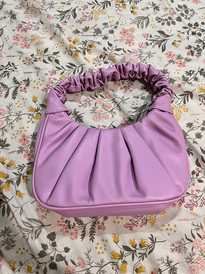JW PEI Rantan Bag - Purple Croc, Fesyen Wanita, Tas & Dompet di Carousell