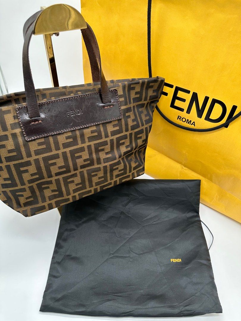 Fendi Zucca Mini Tote bag (Category: Luxury Bags & Wallets) located in Manila. Submitted by davidspreowned (Listing ID 1212054081, Image 1). Description: Fendi Zucca Mini Tote bag Monogram in good condition please check the images posted inclusion dustbag only .