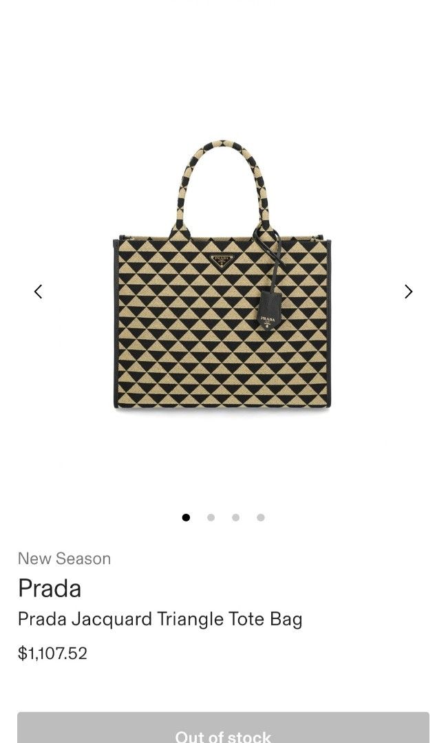 For Sale Prada Book tote bag, Luxury, Bags u0026 Wallets on Carousell