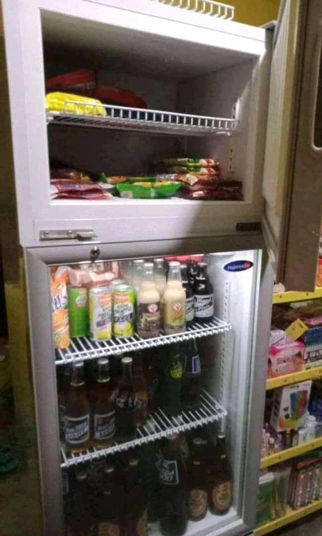 Fujidenzo chiller with freezer, TV & Home Appliances, Other Home