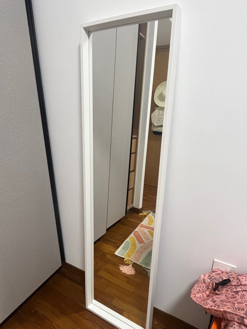 Full length mirror Ikea, Furniture & Home Living, Home Decor, Mirrors